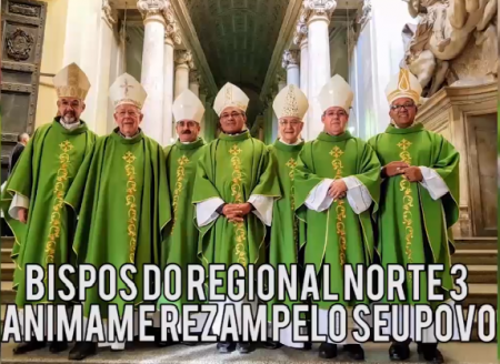Regional Norte 3 produz vídeo com mensagem de esperança ao povo de Deus