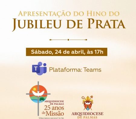 Hino do Jubileu é apresentado e canção pode ser conferida nas plataformas da Arquidiocese de Palmas